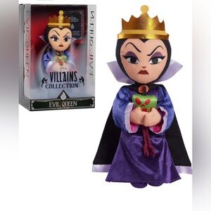 Disney Villains Collection: Evil Queen Plush, 13-inch Collectible Plush Doll
